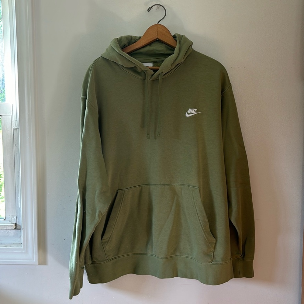 Green Nike Hoodie